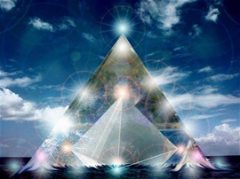 The Crystal Pyramid Temple of the White Flame
